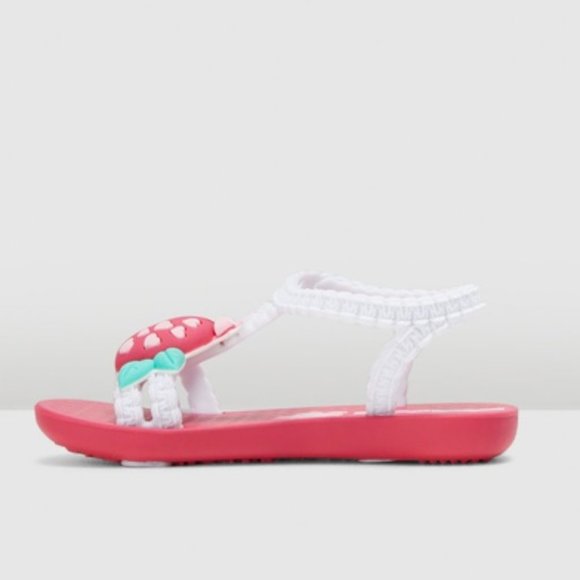 IPANEMA Ladybug Cute Pink White Baby Toddler Thongs Sandals NWT - Picture 4 of 10